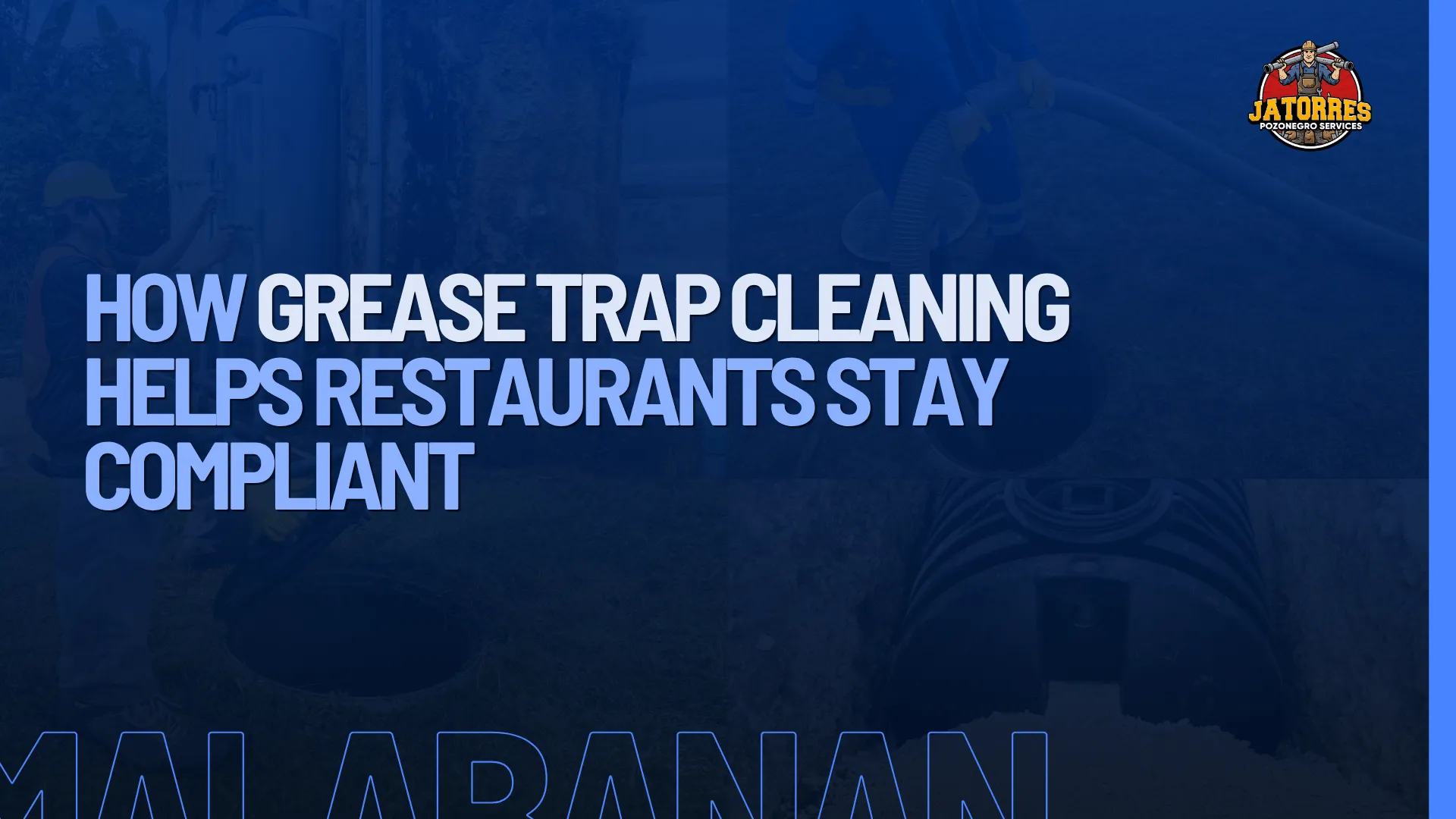 grease trap cleaning