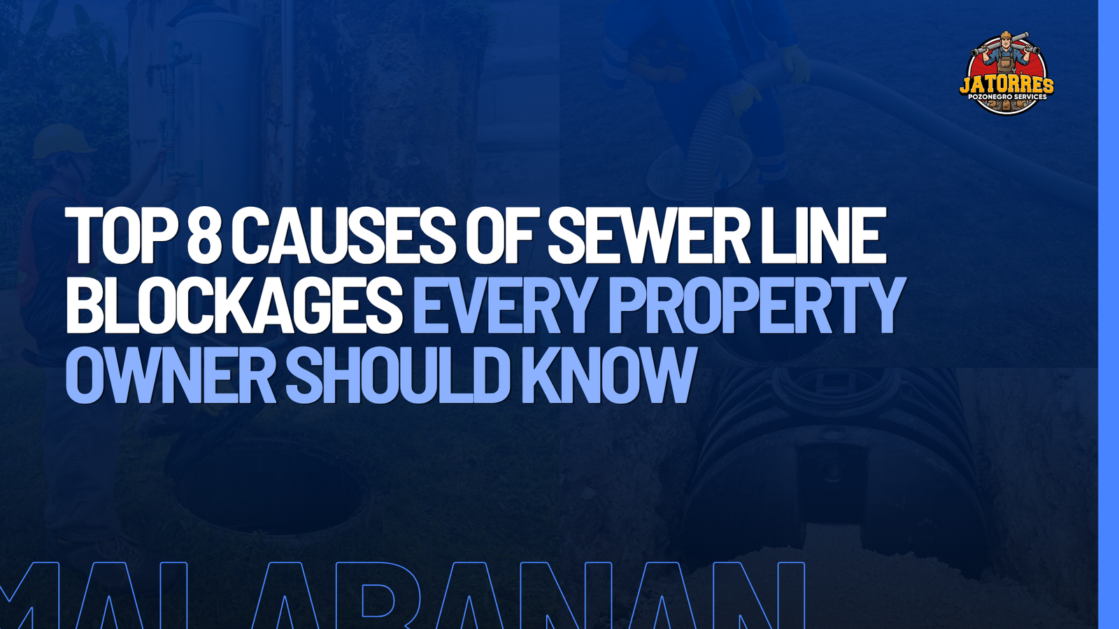 Sewer Line Blockages