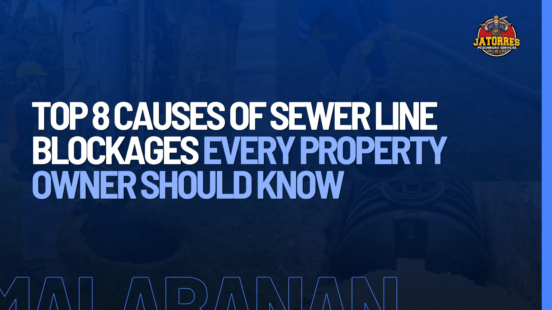 Sewer Line Blockages