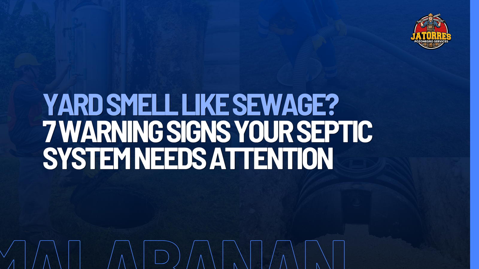 Yard Smell Like Sewage