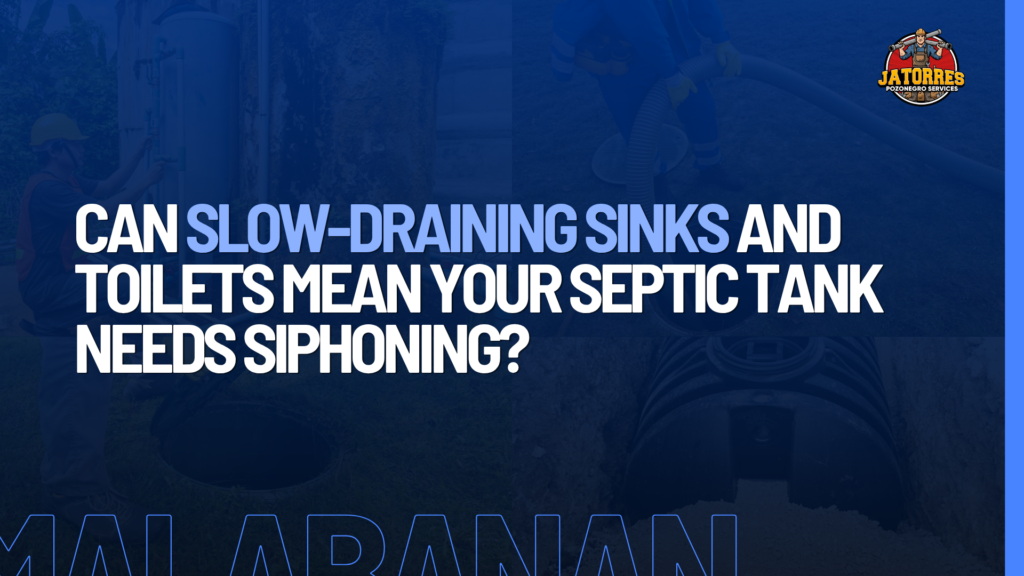 Slow-Draining Sinks