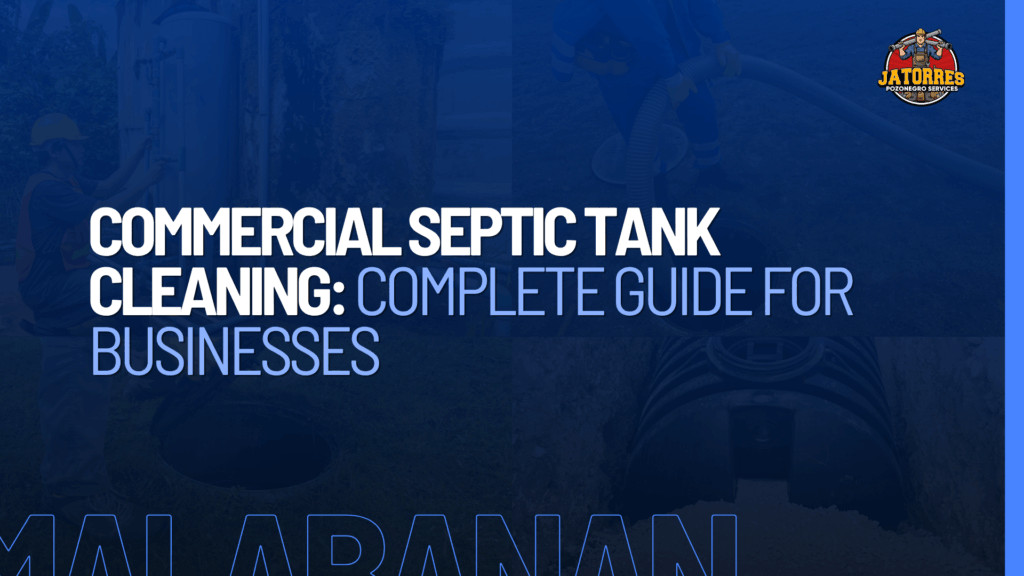 Commercial Septic Tank Cleaning