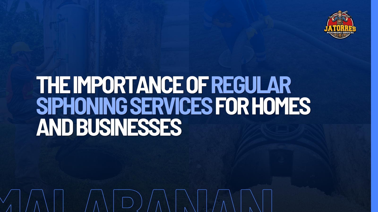 Regular Siphoning Services