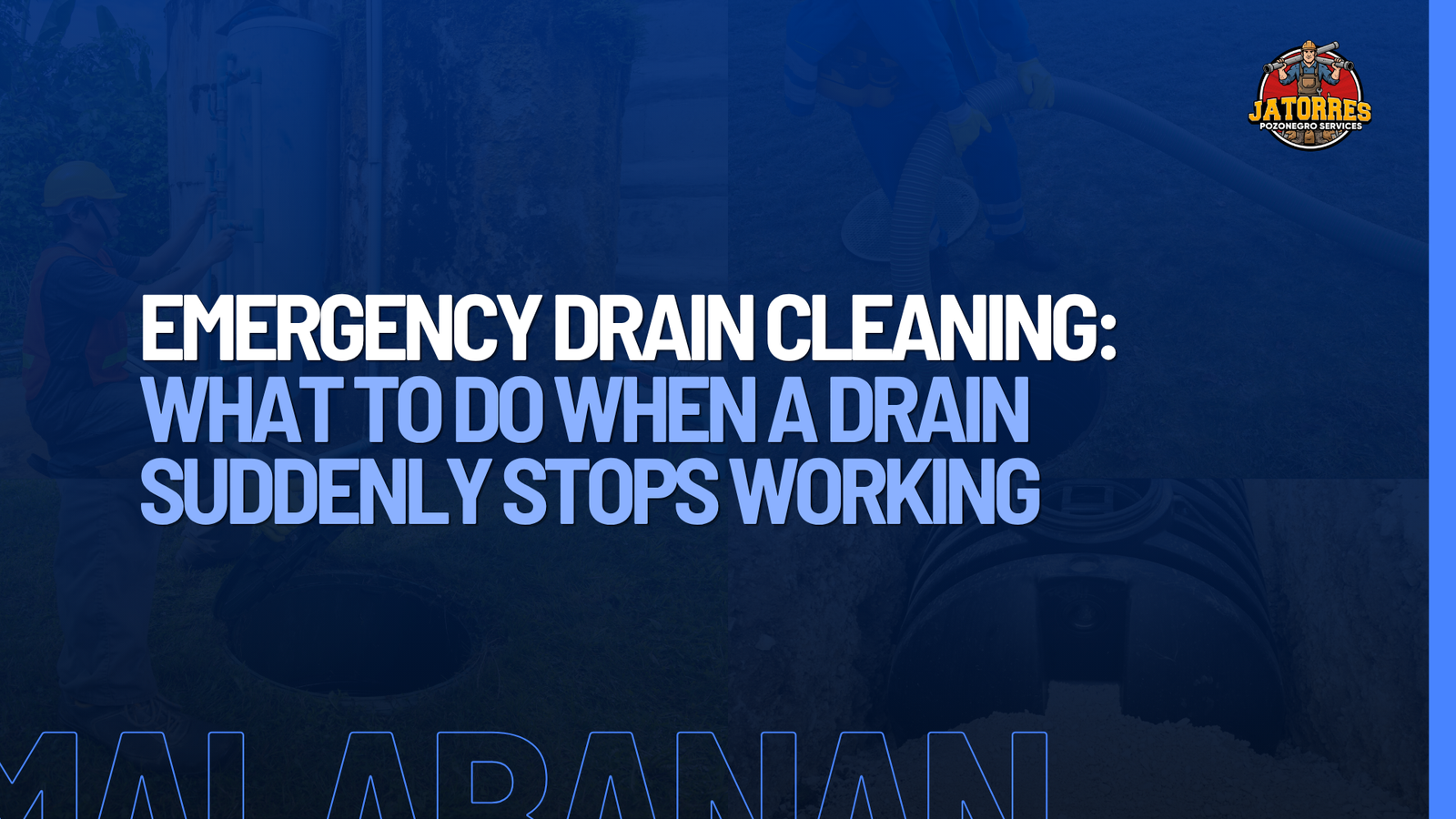 Emergency Drain Cleaning