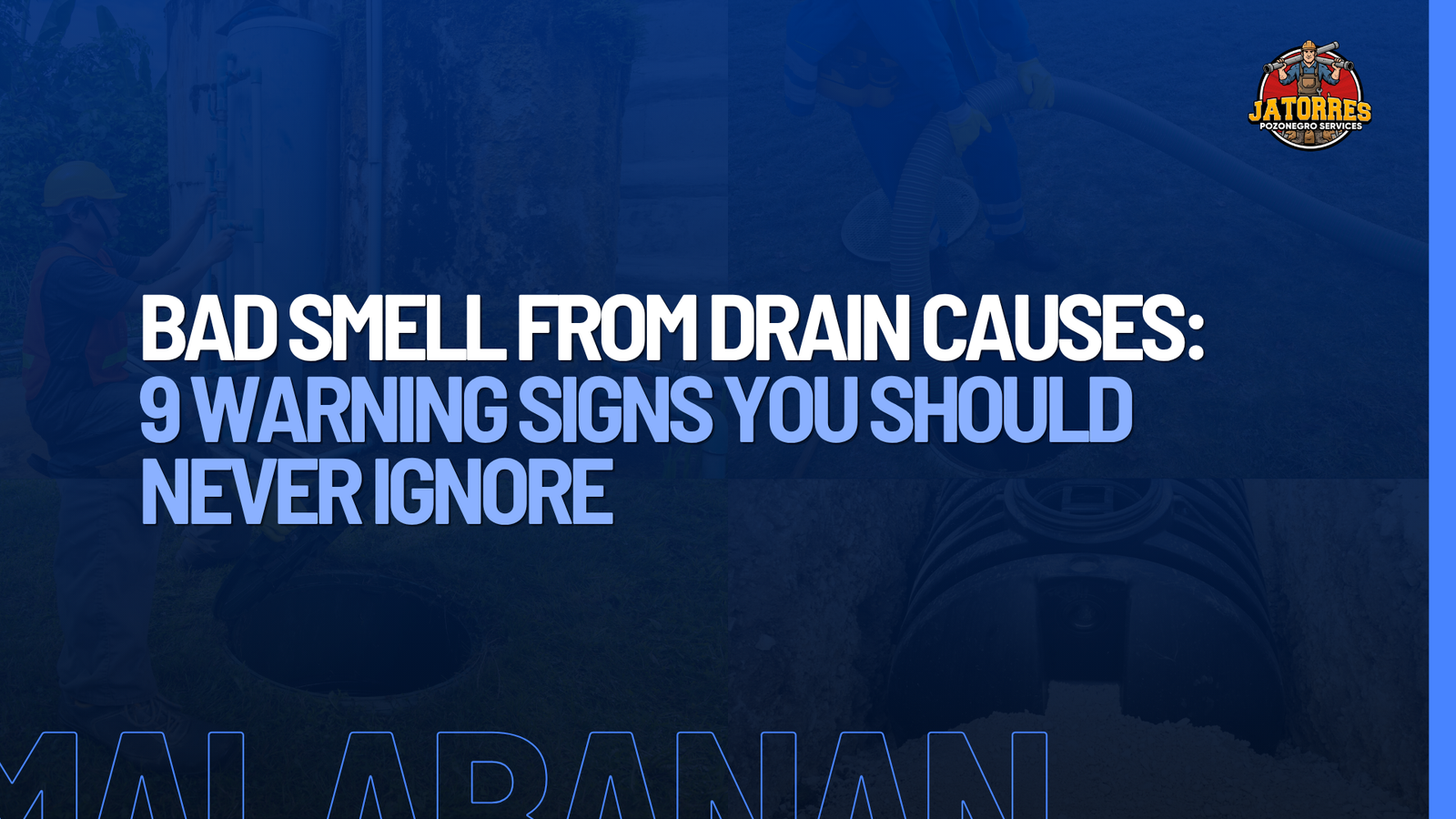 Bad Smell from Drain